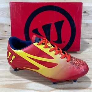 NIB Warrior Superheat Soccer Cleat with replaceable cleats youth size 3.5